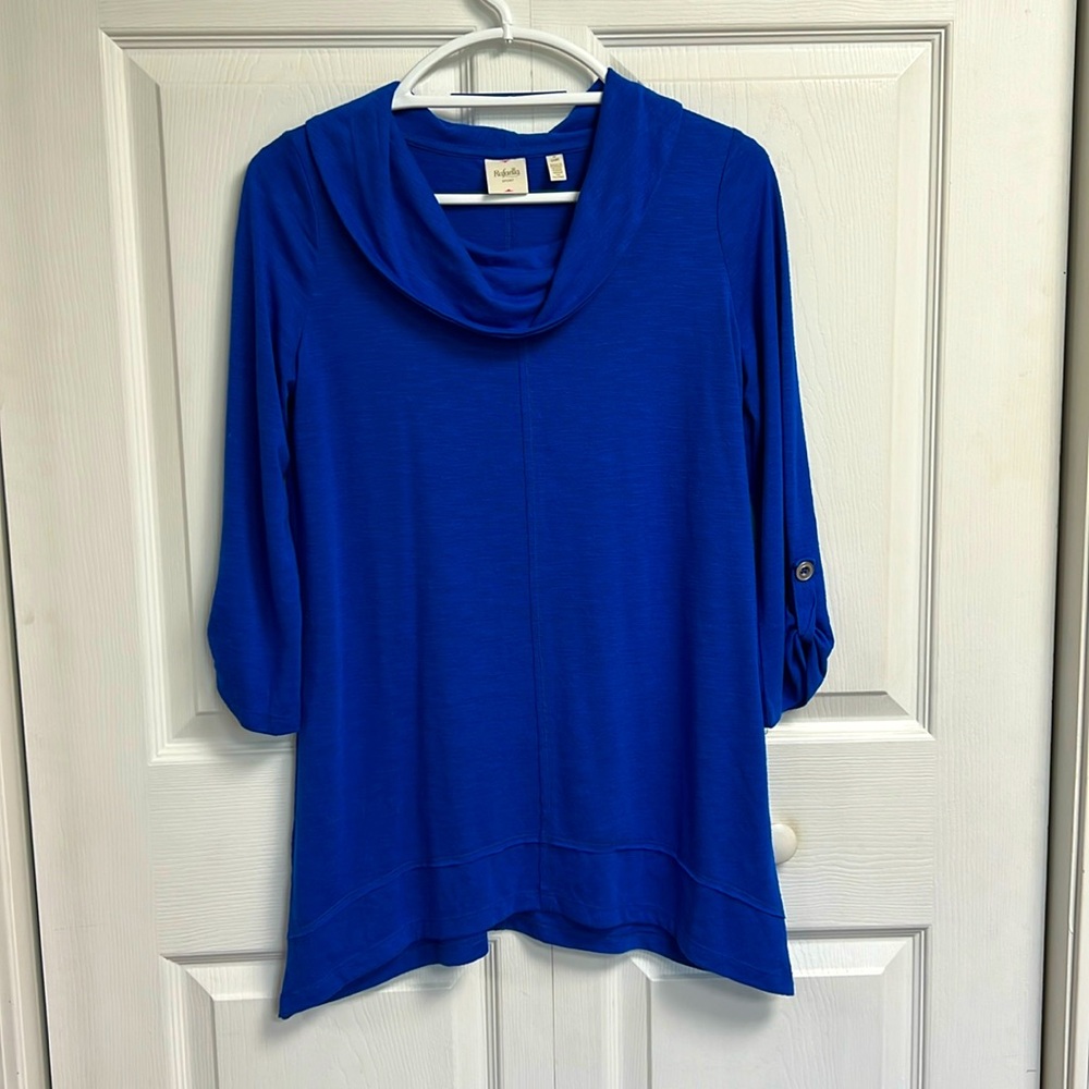 Rafaella Sport Royal Blue Top Size SP